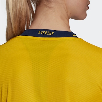 Maglia trikot 'Schweden 21/22' di ADIDAS SPORTSWEAR in giallo