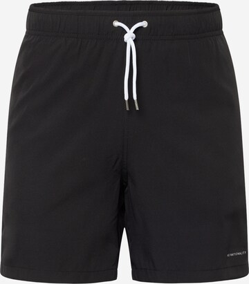 Shorts de bain 'Jules' NN07 en noir : devant