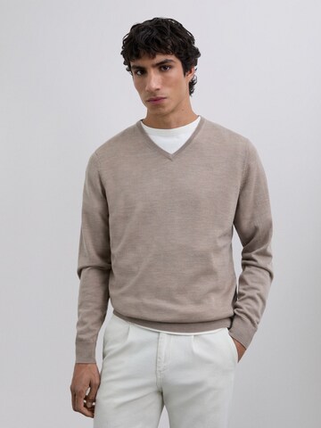 Scalpers Sveter - Sivá