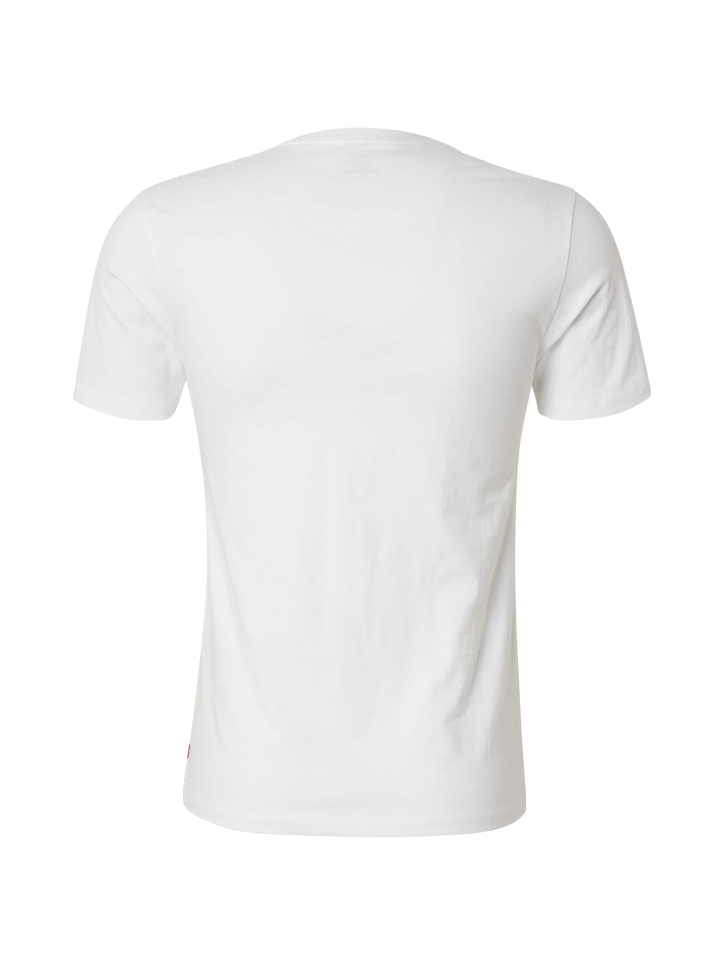 LEVI'S ® Regular T-Shirt  'Original Housemark Tee' in Weiß