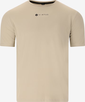 Virtus Functioneel shirt 'Roger' in Beige: voorkant