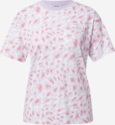 FILA T-shirt 'Sienna' en mauve / rose / blanc, Vue avec produit