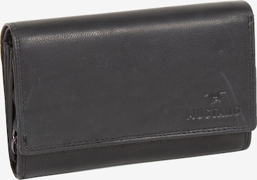 MUSTANG Wallet in Black: front