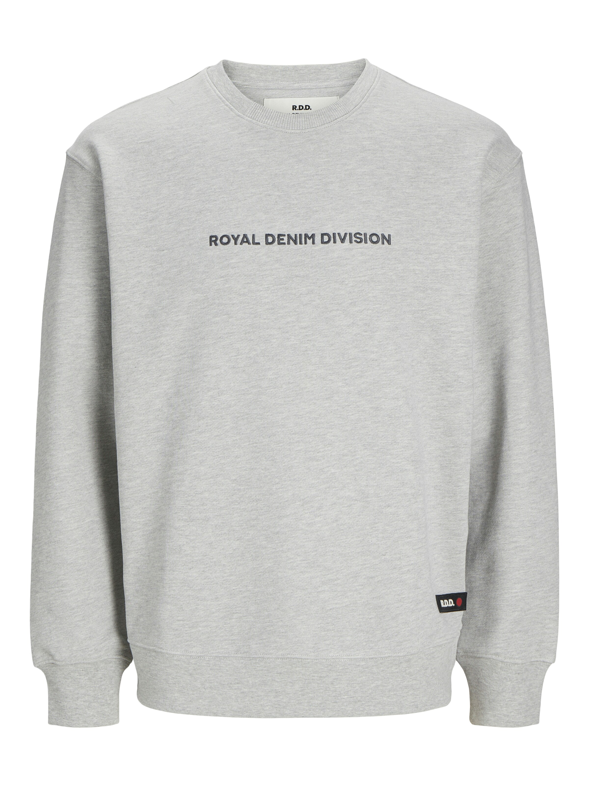JACK & JONES Sweatshirt 'RDDryder' in Grey: front