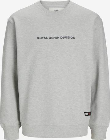 JACK & JONES Sweatshirt 'RDDryder' in Grey: front
