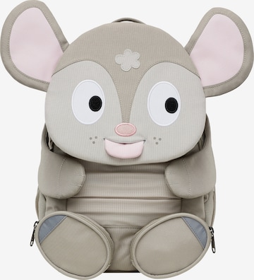 Zaino 'Großer Freund Tonie' di Affenzahn in grigio: frontale