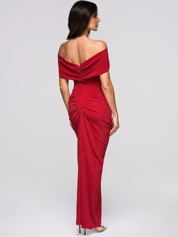Ombre Abendkleid‌‌‌‌‌‌‌‌‌ in Rot