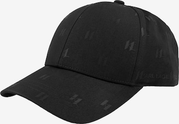 Karl Lagerfeld - Gorra en negro: frente