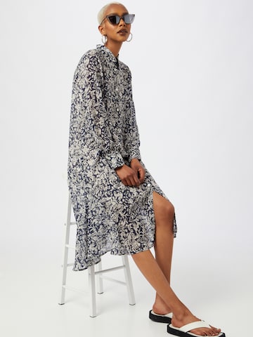 SAND COPENHAGEN Shirt Dress 'Latia' in Blue