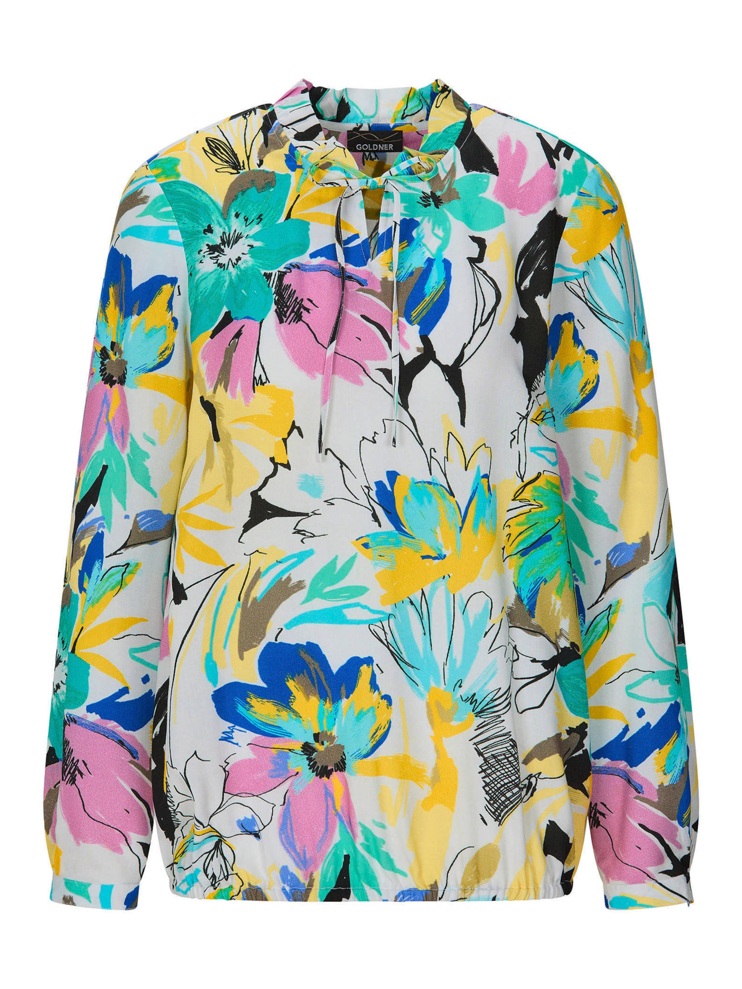 Goldner Chemisier en mélange de couleurs / blanc, Vue avec produit