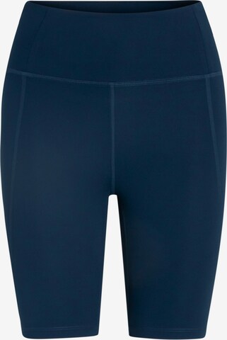 Girlfriend Collective Sportbroek in Blauw: voorkant