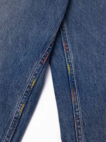 Carlo Colucci Loosefit Jeans 'BRONX' in Blauw