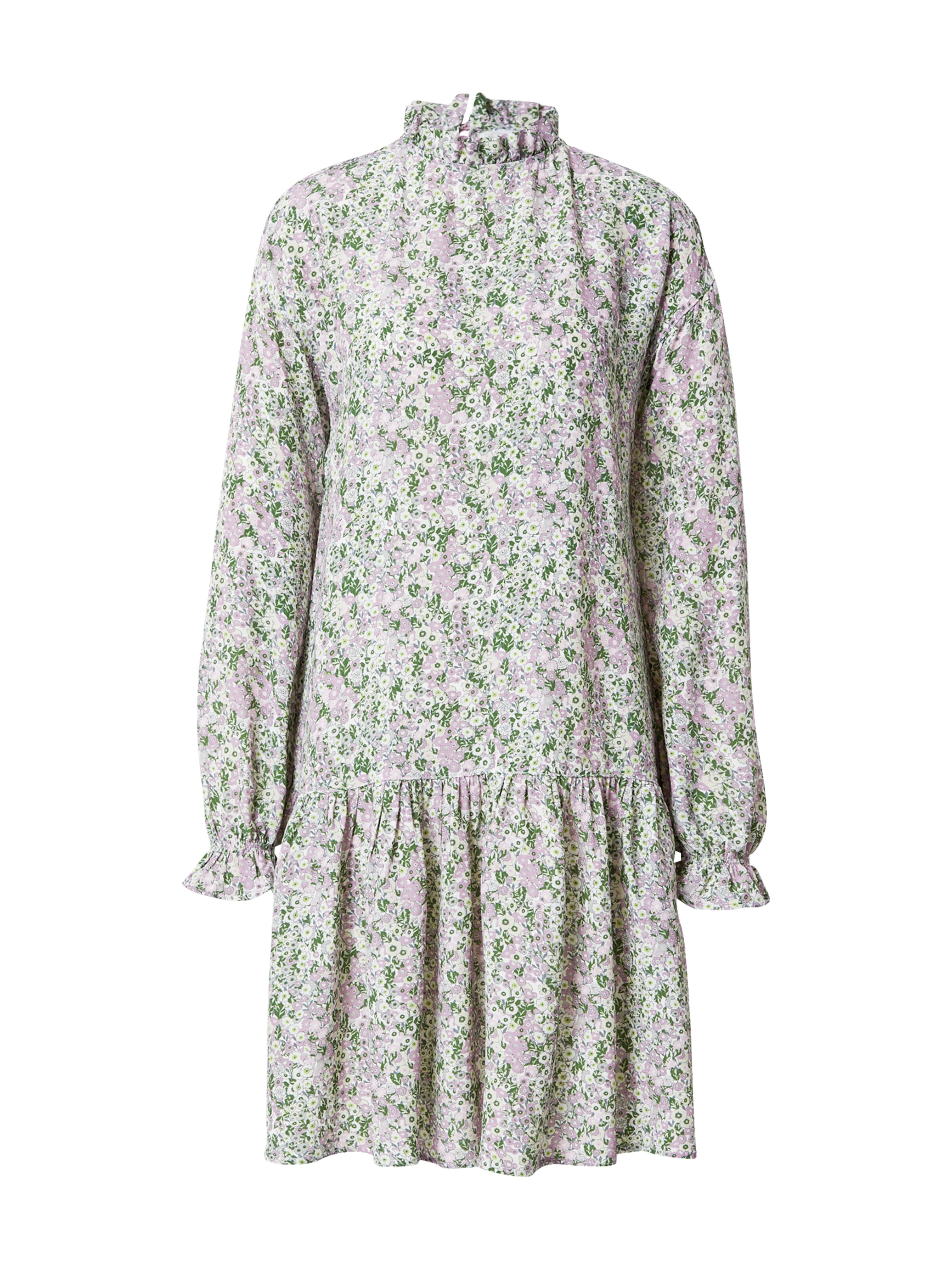 NA-KD - Vestido camisero en lila: frente