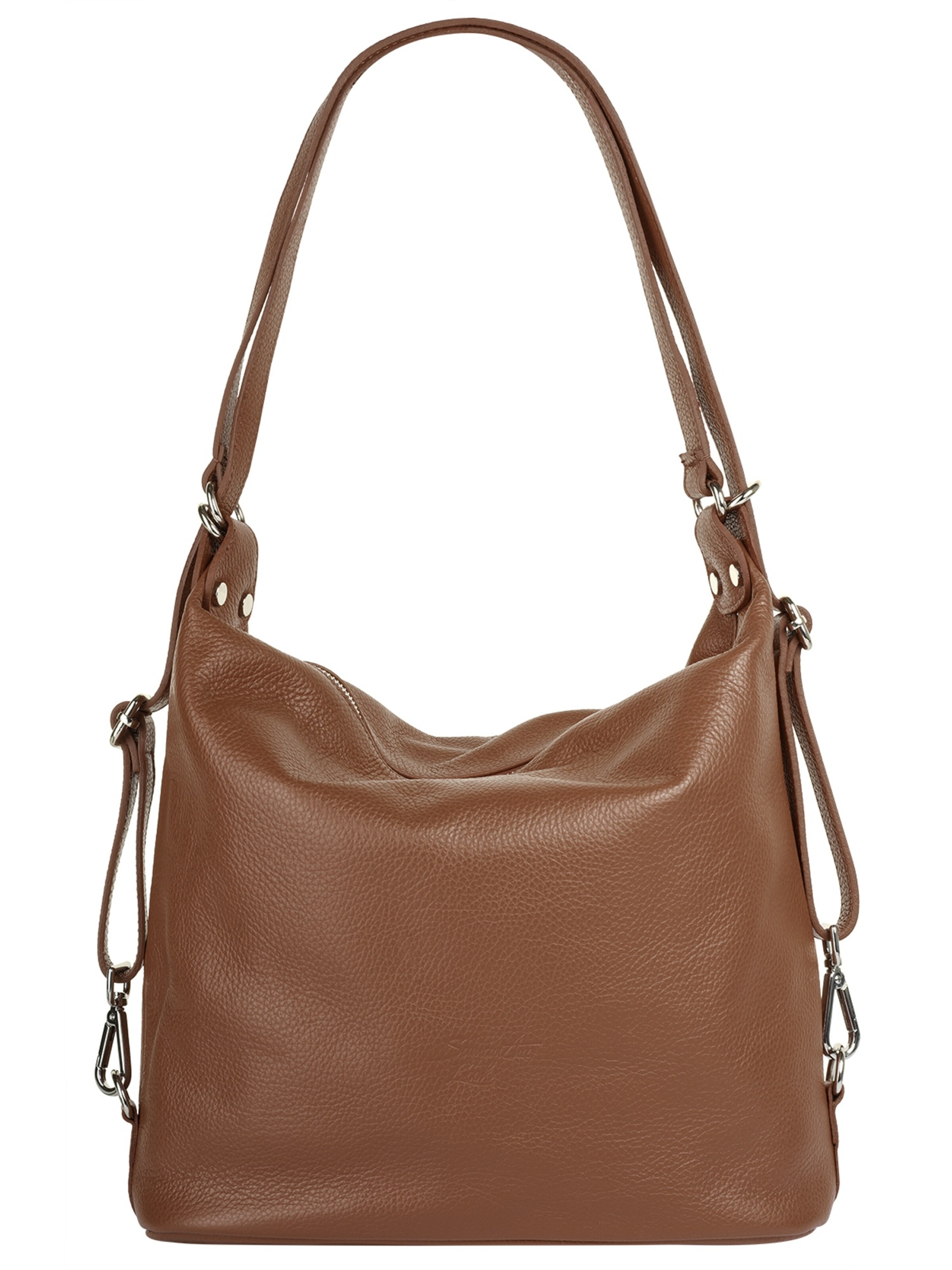 Cabas Samantha Look en marron : devant