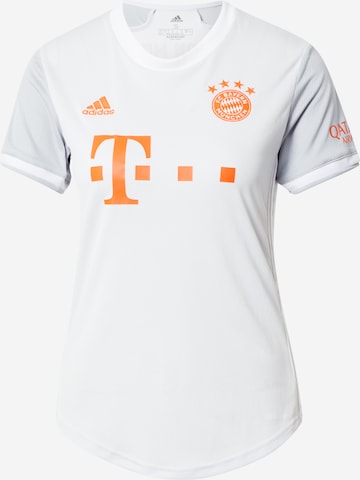 ADIDAS PERFORMANCE Jersey 'FC Bayern München 20/21' in White: front