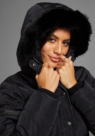 LAURA SCOTT Winterjacke in Schwarz