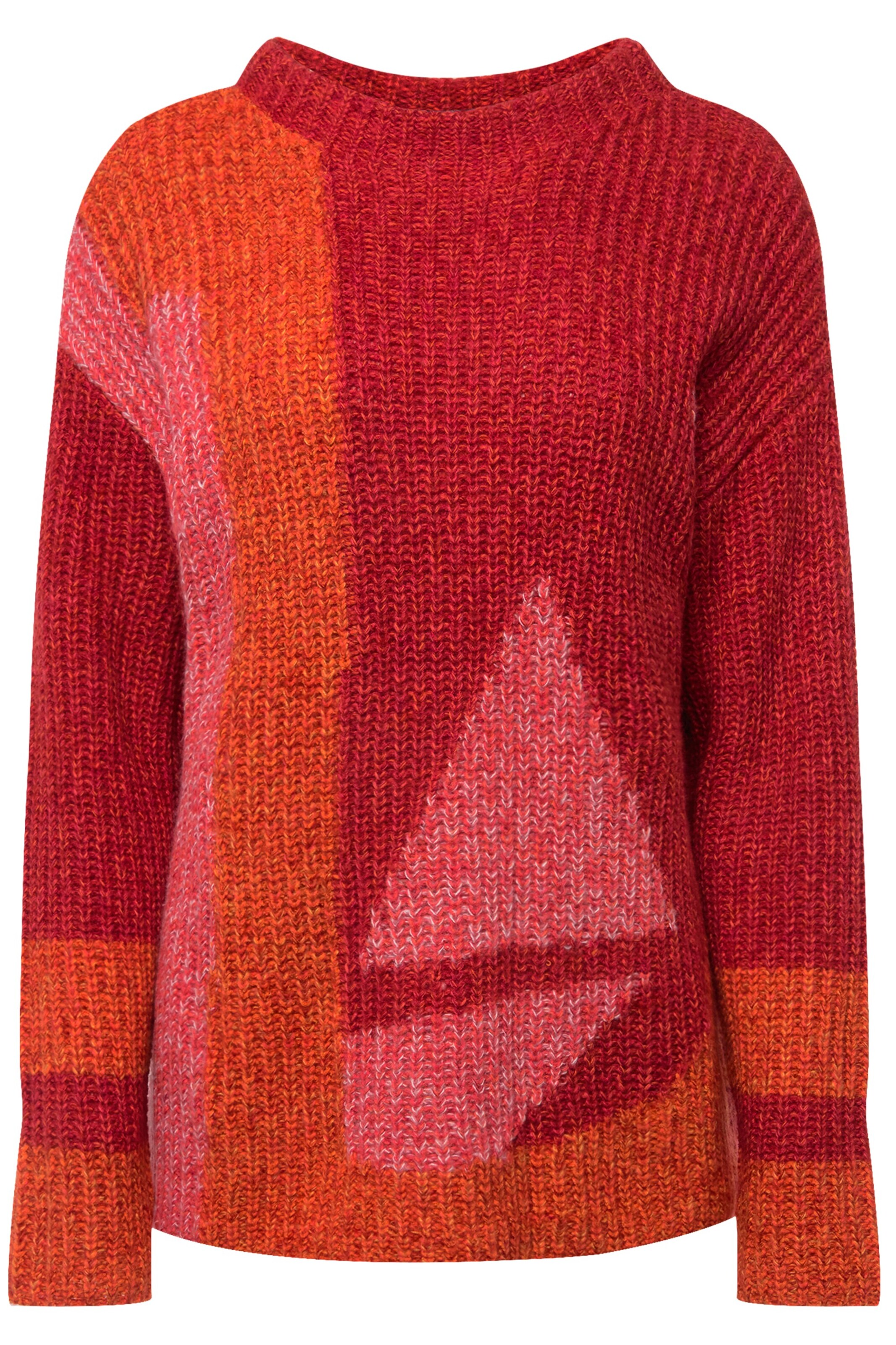 LAURASØN Pullover in Rot: Vorderseite