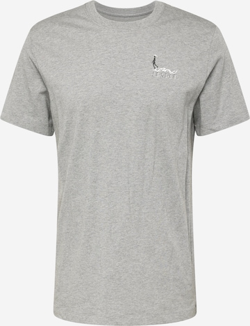 T-Shirt Jordan en gris : devant