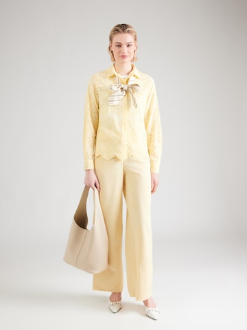 PIECES Bluza 'PCVILDE' | rumena barva