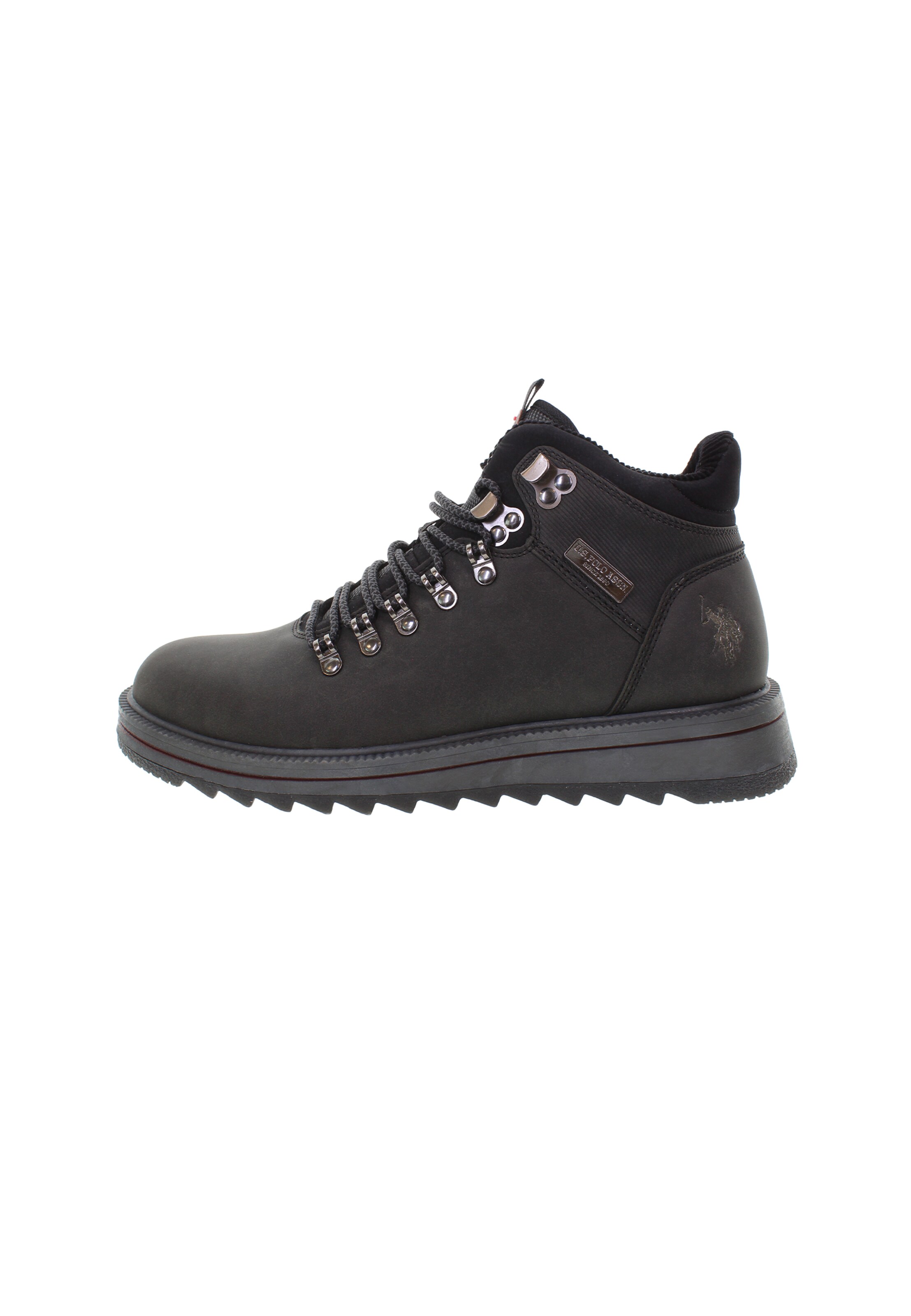 U.S. POLO ASSN. Lace-up boots in Black: front