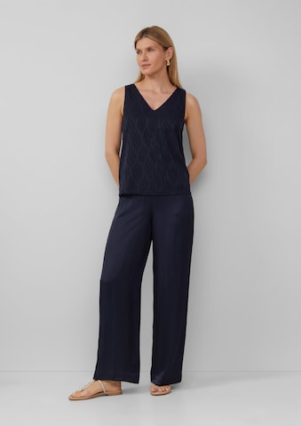 s.Oliver BLACK LABEL Bluse in Blau