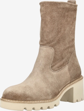 Paul Green Enkellaarsjes in Beige: voorkant