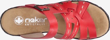 Rieker Mules in Red