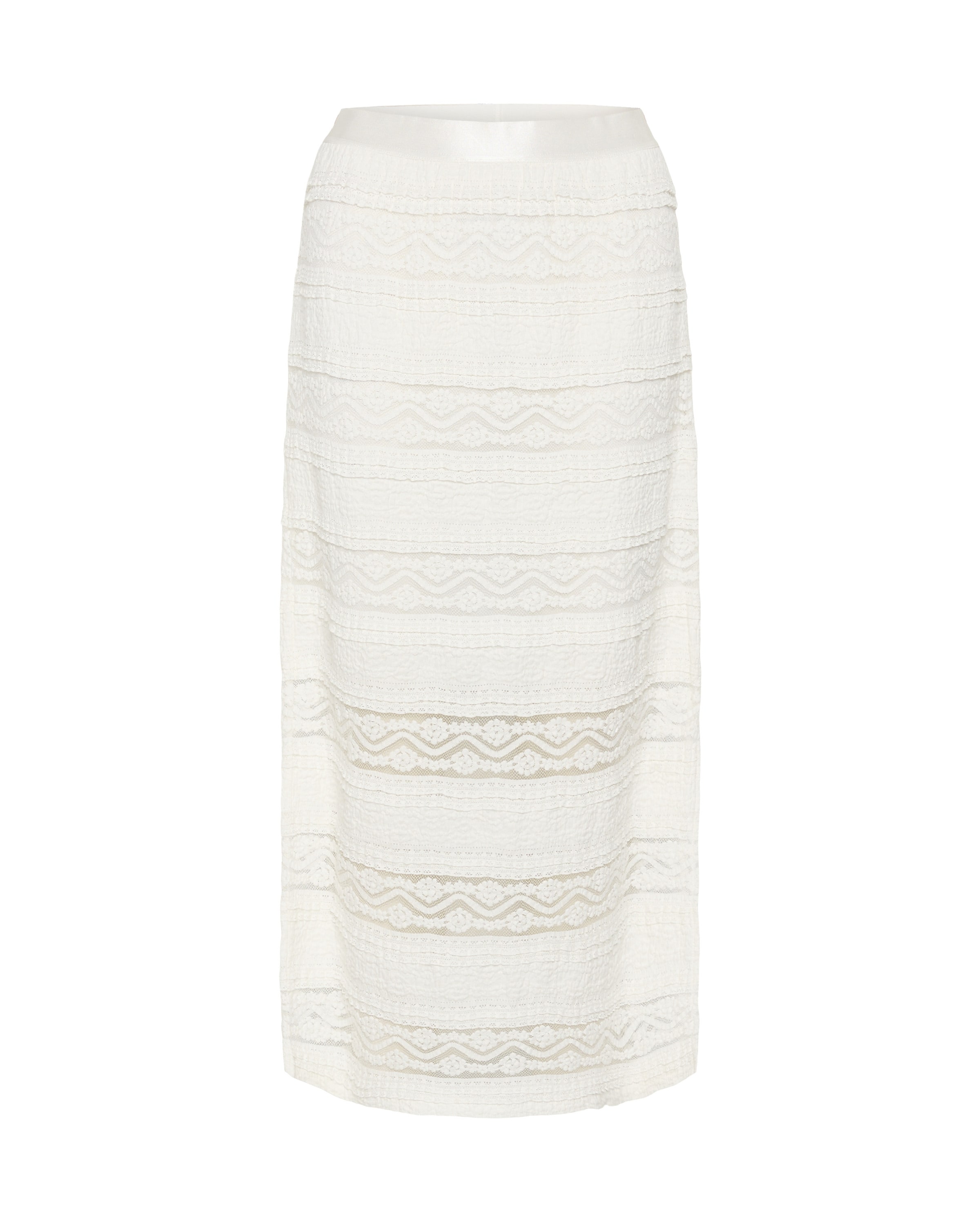 Kaffe Nederdel 'KAanne' i hvid: forside