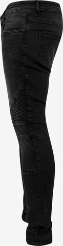 Skinny Jeans de la Urban Classics pe negru