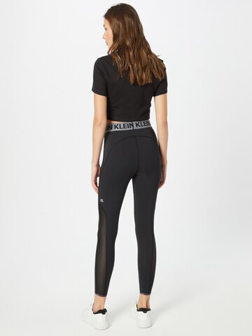 Skinny Pantalon Calvin Klein Sport en noir