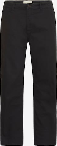 BLEND Loose fit Chino trousers 'Natan' in Black: front