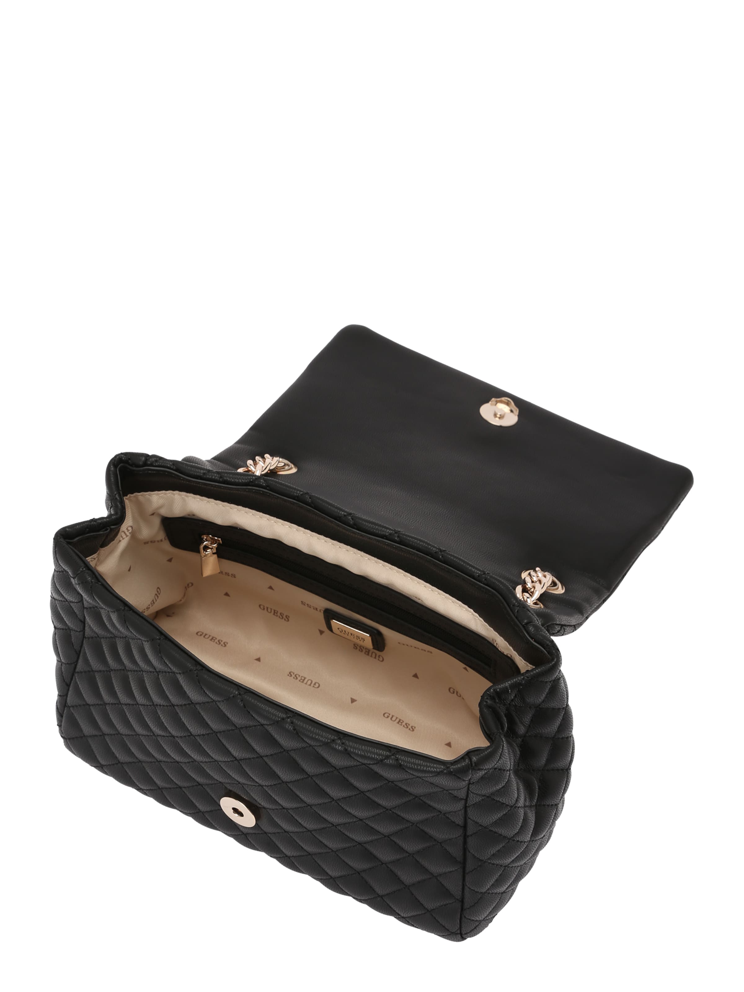 GUESS Crossbody Bag 'EVERLEE CONVERTIBLE XBODY FLAP' in Black