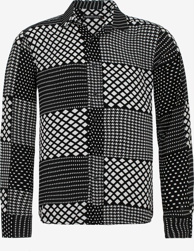 Redbridge Overhemd 'Poole' in de kleur Zwart / Wit, Productweergave