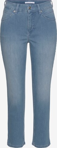 MAC Slimfit Jeans 'MELANIE' in Blauw: voorkant