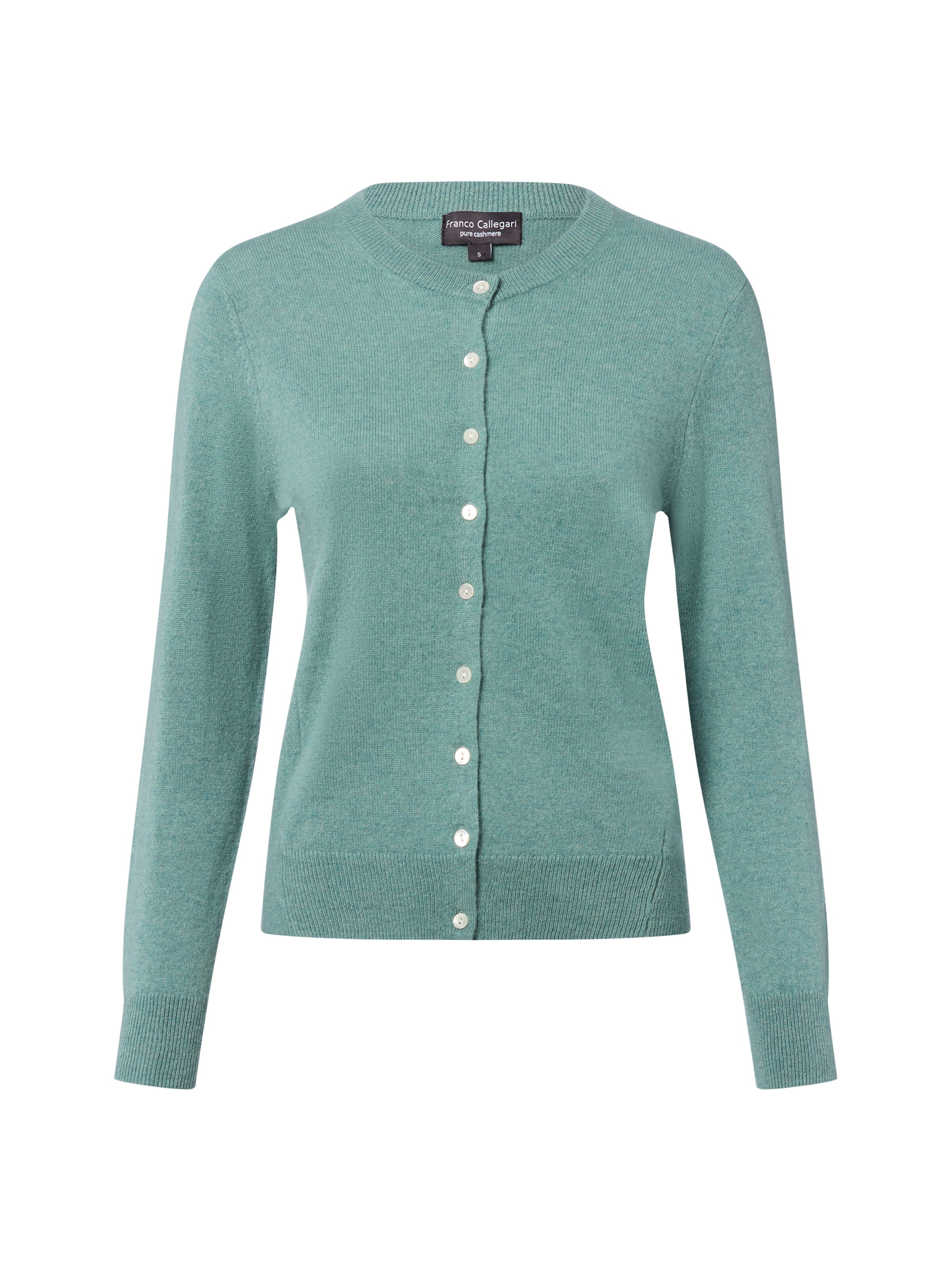 Franco Callegari Knit cardigan in Green: front