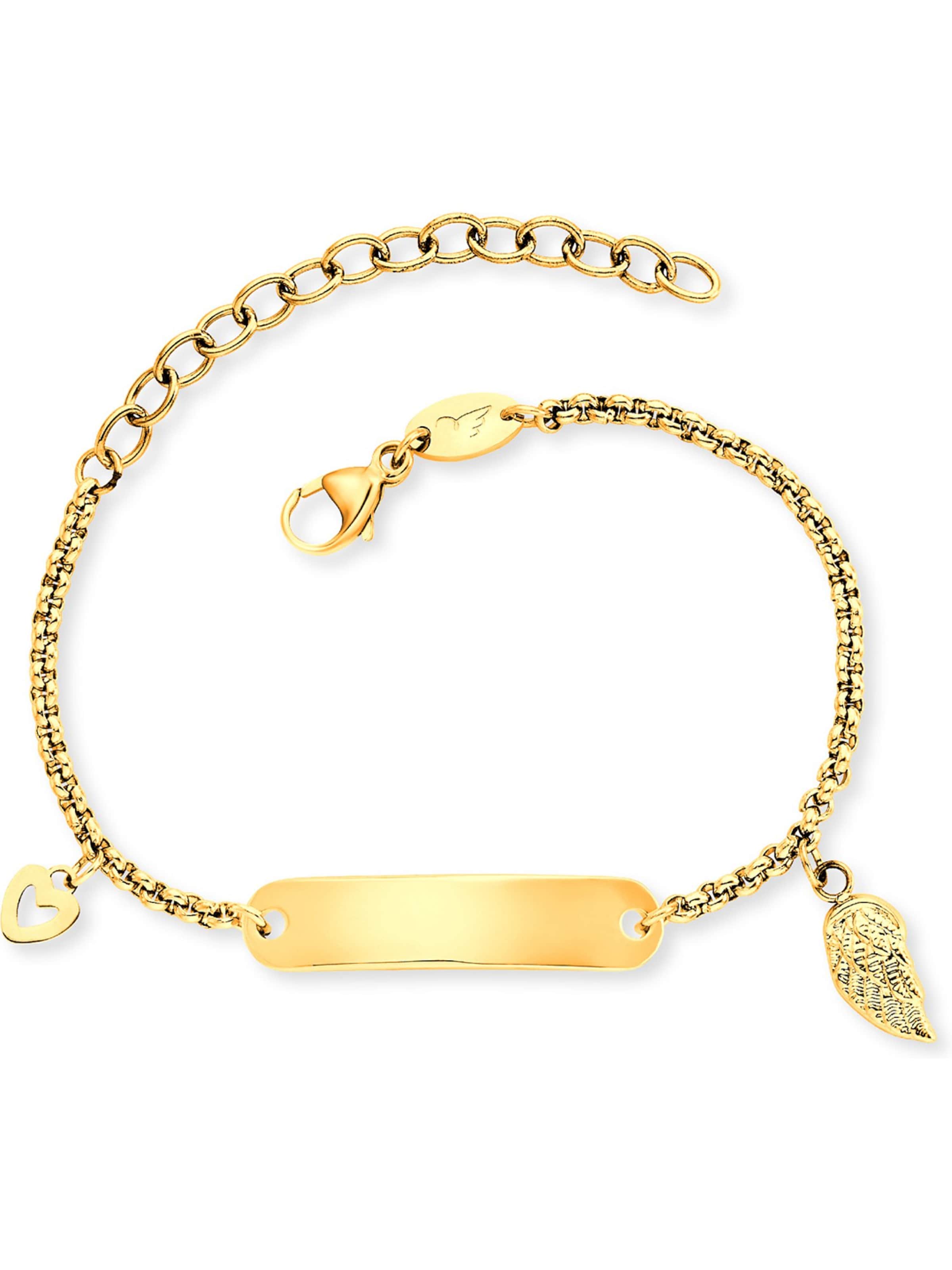 Engelsrufer Armband in Gold: Vorderseite