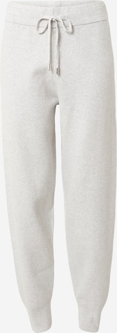 ABOUT YOU x Jaime Lorente Tapered Trousers 'Miguel' in Grey: front