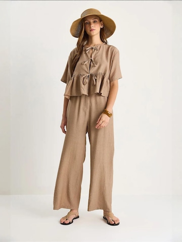 Bianco Lucci Set in Braun