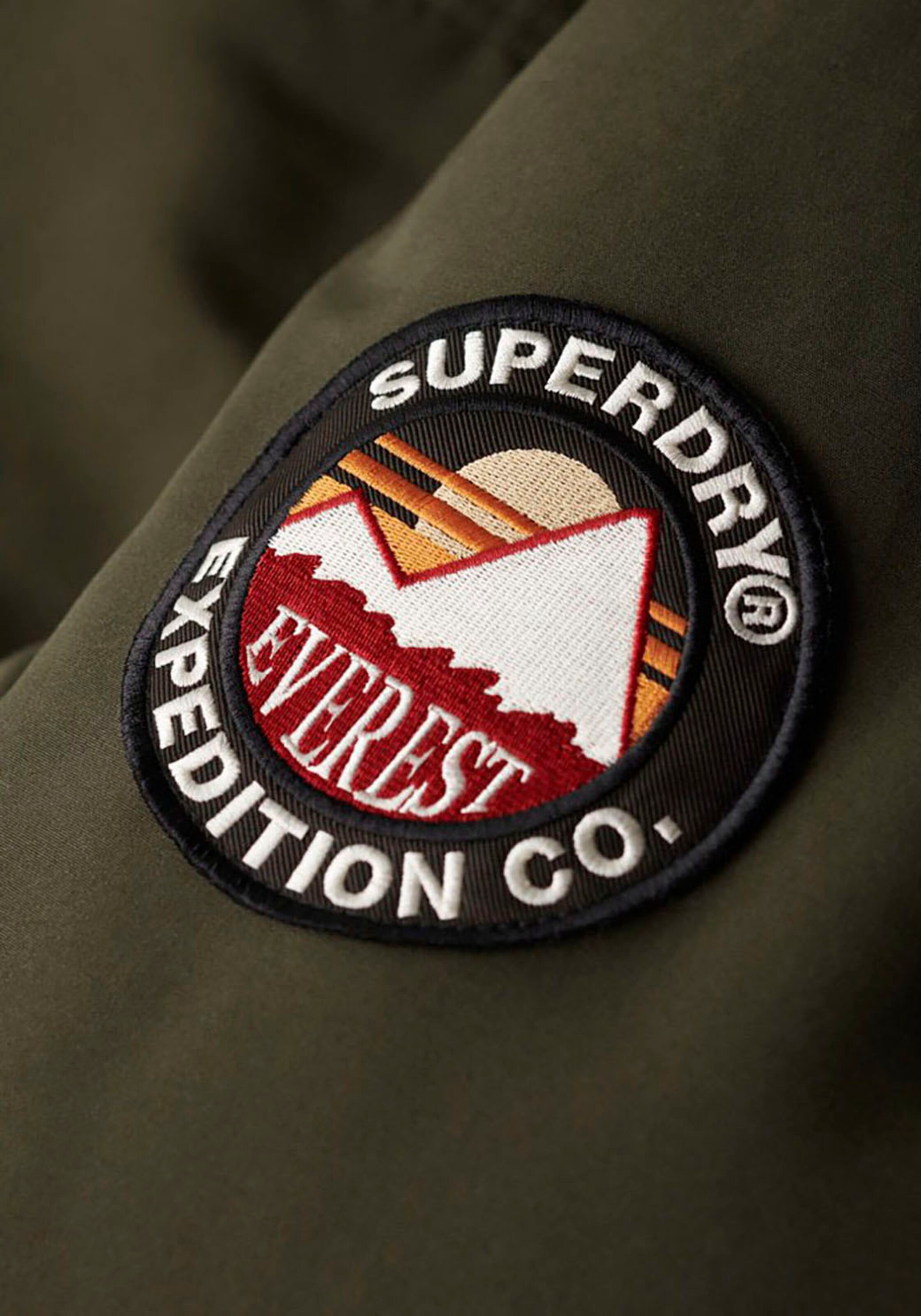 Superdry & Co Winterparka 'Everest' in Groen