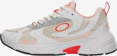 Sportbačiai be auliuko 'KREATIX' iš FILA, spalva – kremo / oranžinė-raudona / sidabrinė / balta, Prekių apžvalga