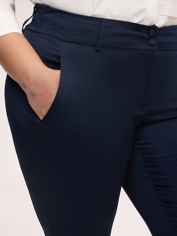 Fiorella Rubino - Slimfit Pantalón en azul
