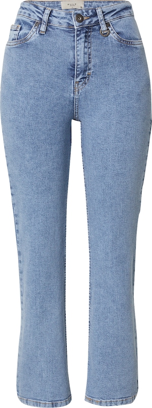 PULZ Jeans Flared Jeans in Blau