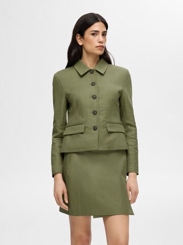 SELECTED FEMME Blazers in Groen: voorkant