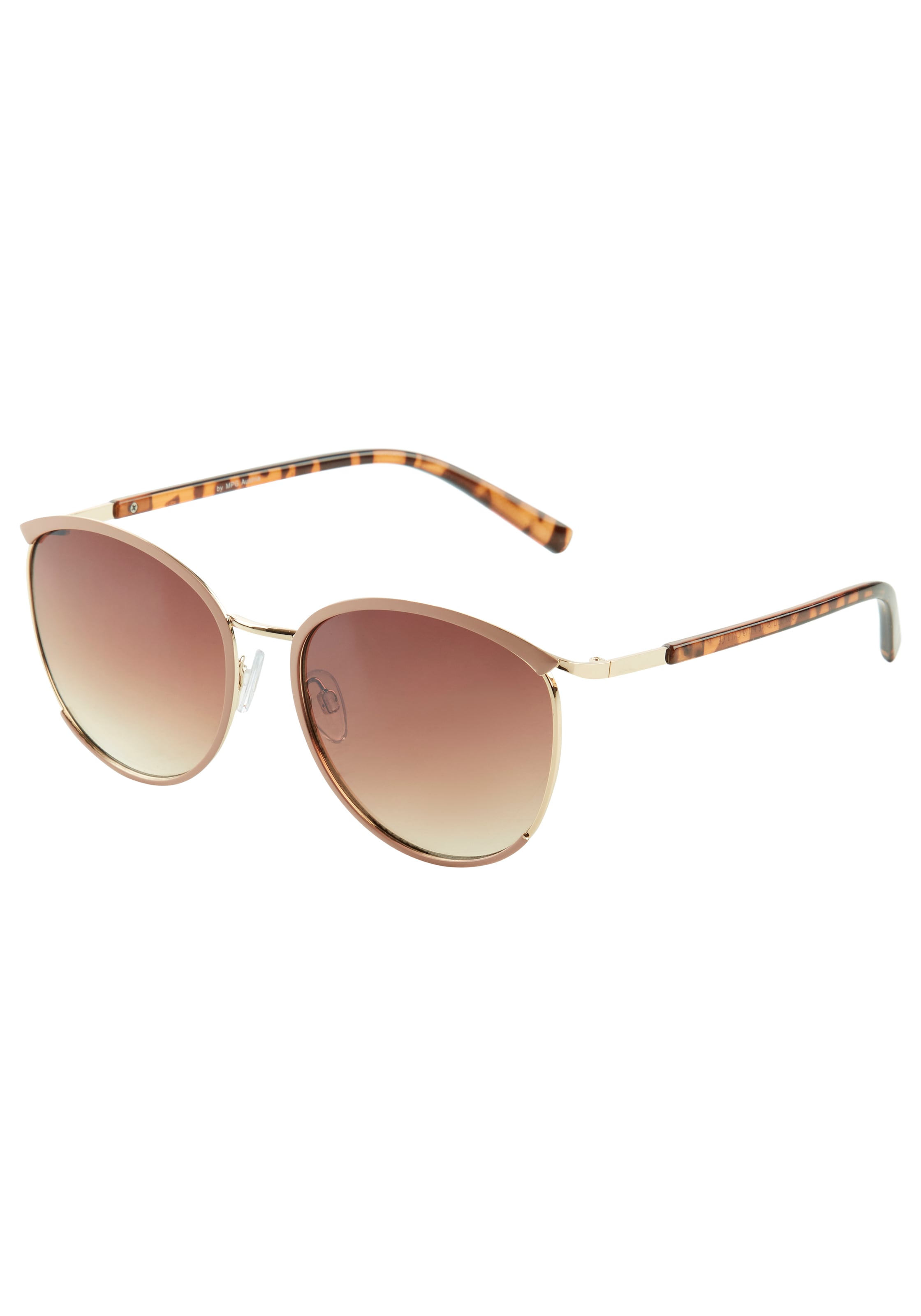 LAURA SCOTT Sunglasses in Brown: front