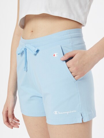 Champion Authentic Athletic Apparel Regularen Športne hlače | modra barva