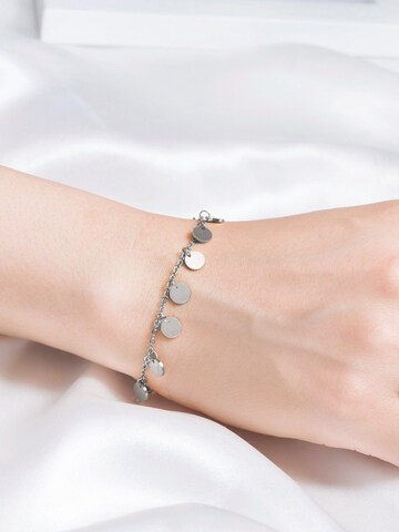 Kim Johanson Bracelet '12 Plättchen' in Silver
