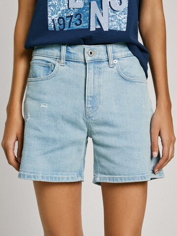 Pepe Jeans Regular Shorts in Blau