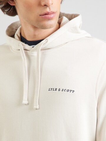 Lyle & Scott Bluzka sportowa w kolorze beżowy