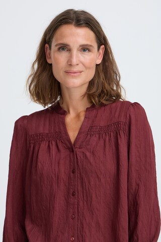 Pulz Bluse 'ESMEE' i rød