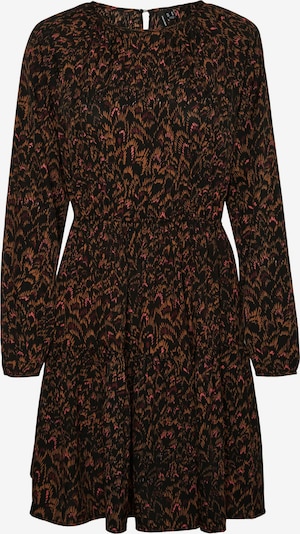 Vero Moda Petite Dress 'Ulla' in Brown / Dark brown / Pink, Item view
